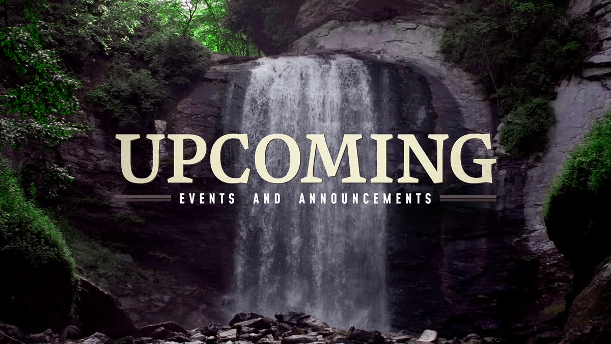 Blue Ridge Waterfalls Upcoming