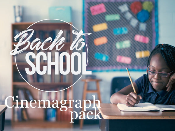 Back To School Cinemagraph Pack