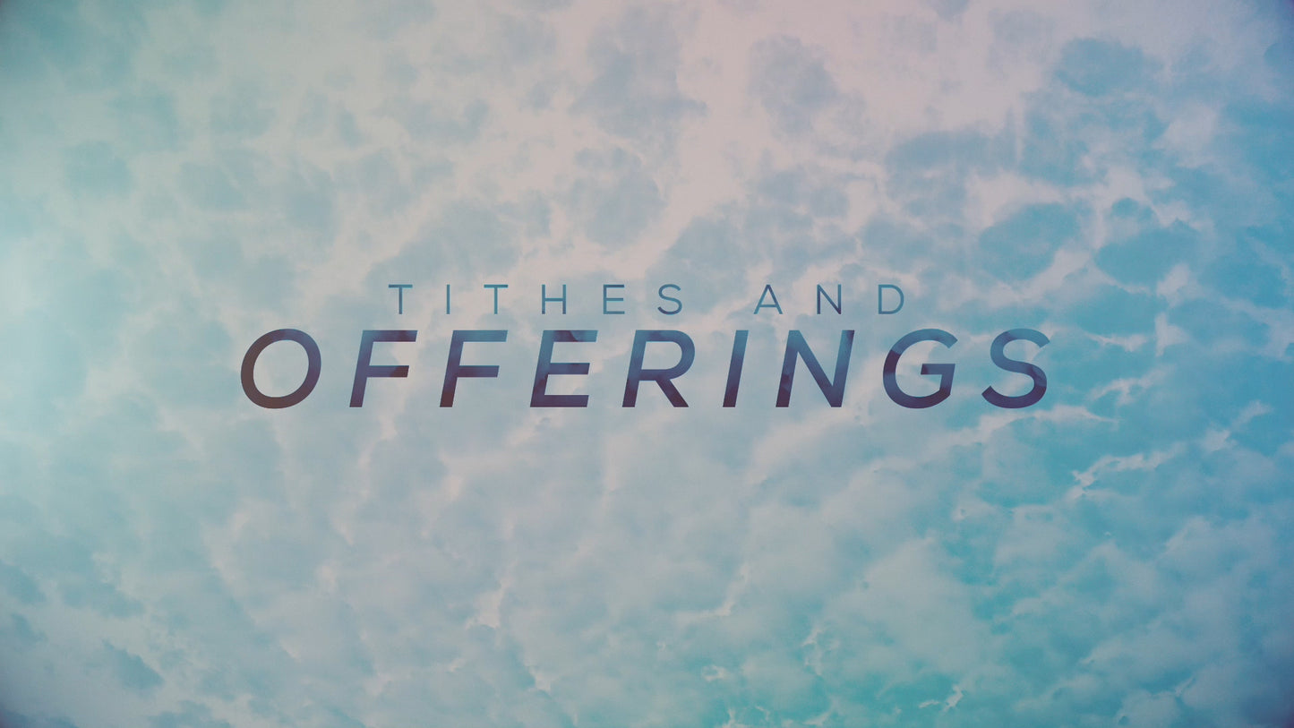 Colorful Spring Clouds Tithes