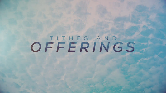 Colorful Spring Clouds Tithes
