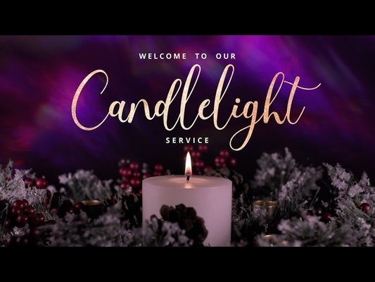 Advent Wreath Candlelight