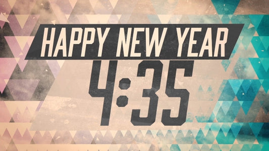 New Triangles New Years Countdown