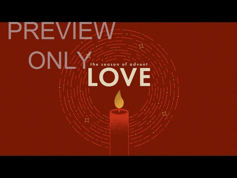 Light Lines Advent Love Still
