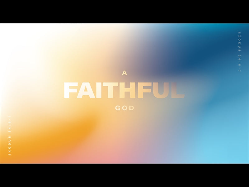 A Faithful God Title