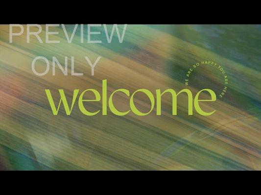Easter Arches Palm Sunday Welcome