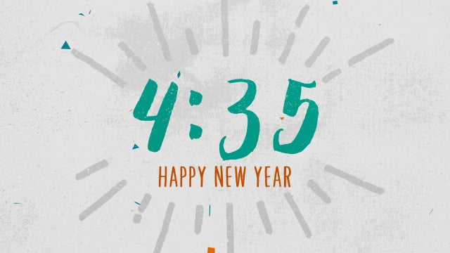 Colorful Confetti Countdown