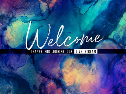 Canvas Stream Welcome