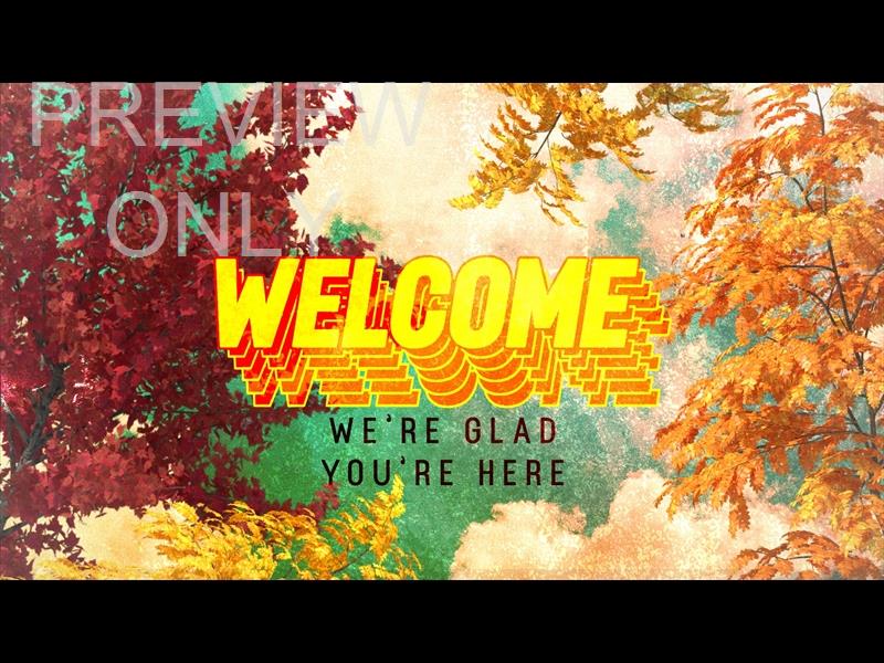 Seasonal Vibes: Fall Edition Welcome Still