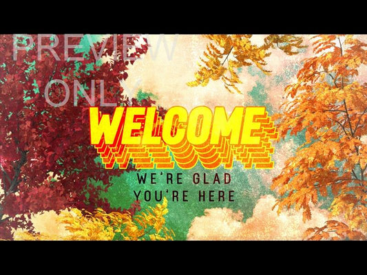 Seasonal Vibes: Fall Edition Welcome Still