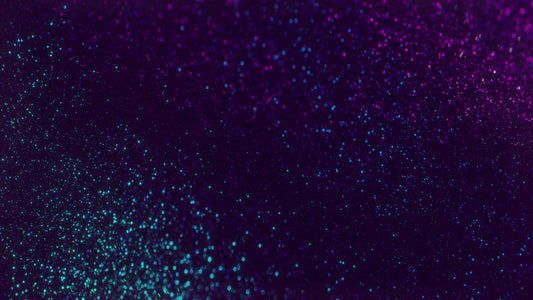 Glitter Echoes Azure And Violet