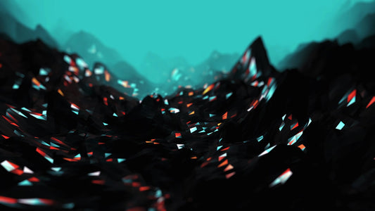 Glow Field Teal Still