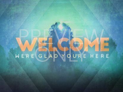 Spring Morning Welcome Still