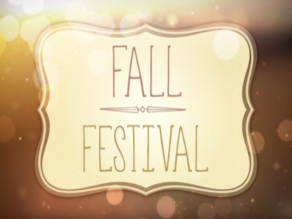 Fall Bokeh Fall Festival