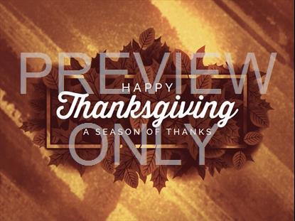 Harvest Gathering Thanksgiving Still