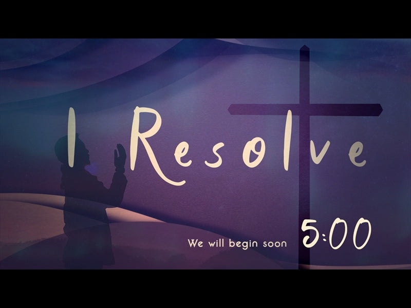 I Resolve Countdown
