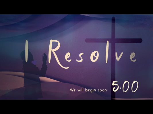 I Resolve Countdown
