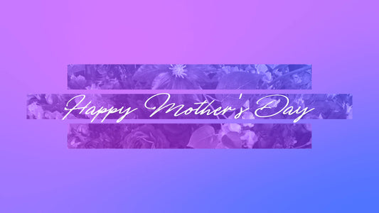 Radiant Gradient Mother's Day Title 02