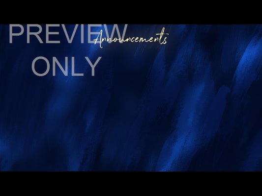 Paint Canvas Announcements Still