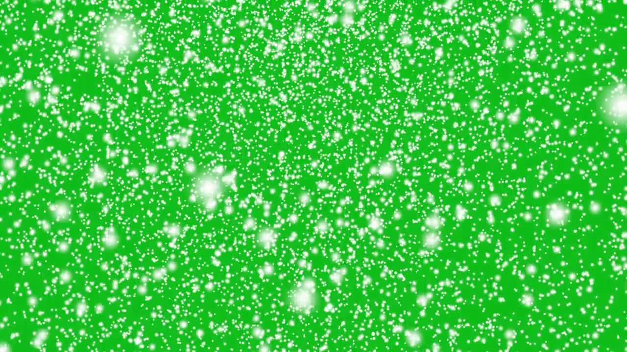 Snowfall Green