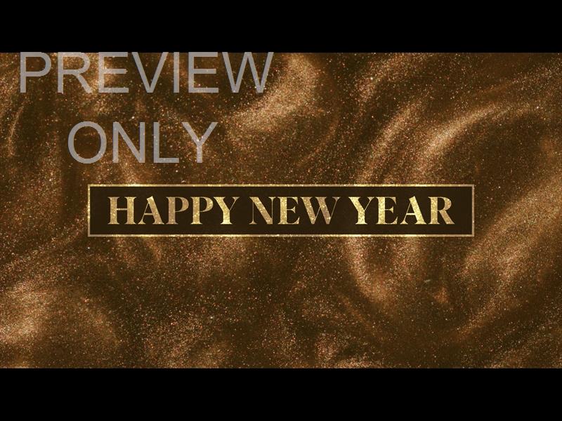 Glisten Happy New Year Still