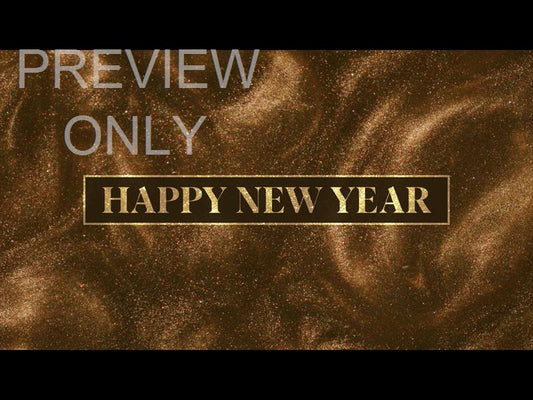 Glisten Happy New Year Still