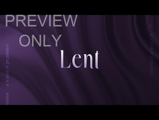 Even Now Lent Still