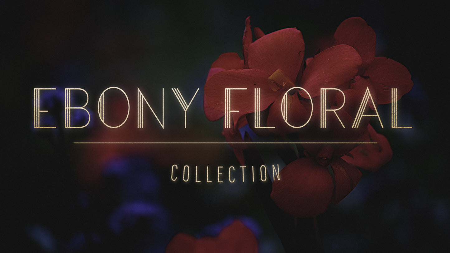 Ebony Floral Collection