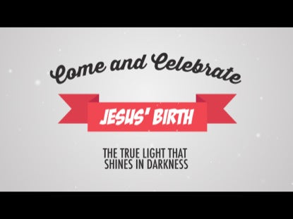 Through The Busyness Christmas Invite