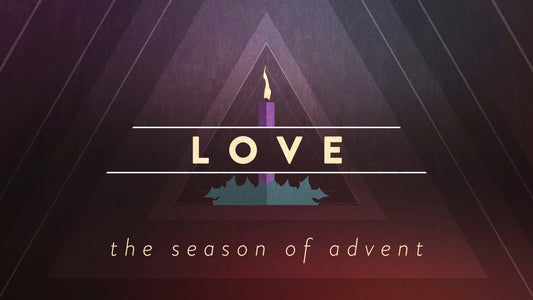 Christmas Advent Candles Love