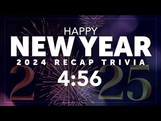 New Year - Recap 2024 Trivia Countdown