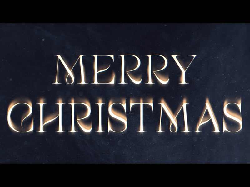 Winter Luster: Merry Christmas