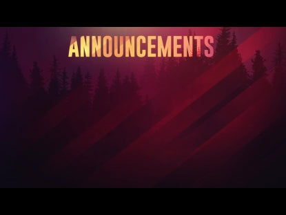 Life Of Worship Announcements Motion