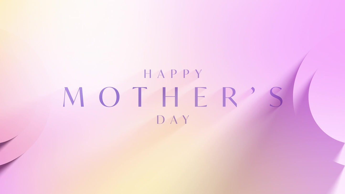 Long Shadow Gradients Mothers Day Still