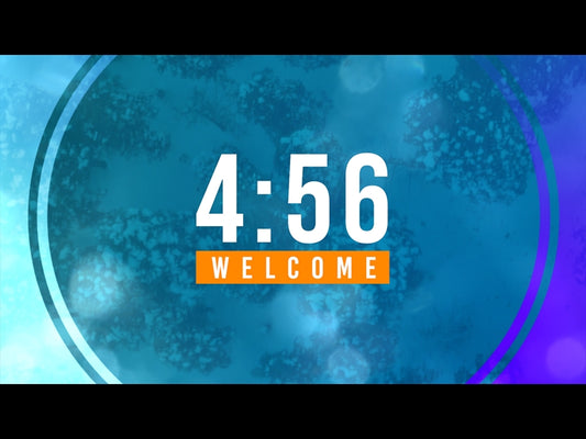 Gradient Shapes Countdown 02