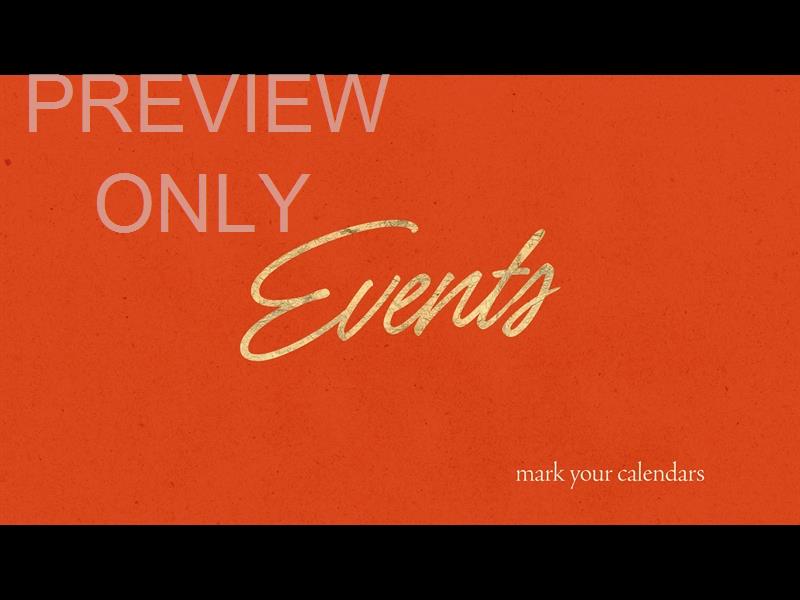 Advent Type Events Title Still