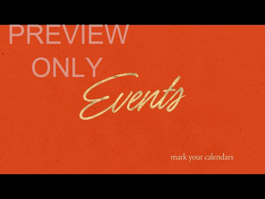 Advent Type Events Title Still