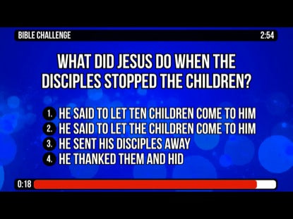 Bible Challenge Countdown - Matthew 19