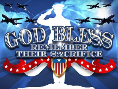 Memorial Day God Bless Loop