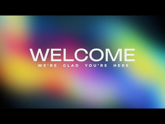 Gradient Light Welcome