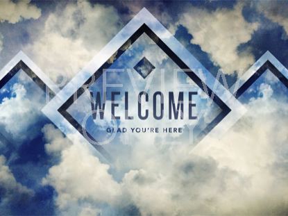 Diamond Clouds Welcome-still