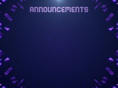 Crystal Patterns Announcements