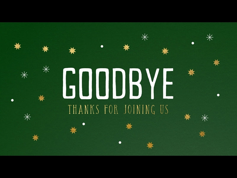 Craft Christmas: Goodbye