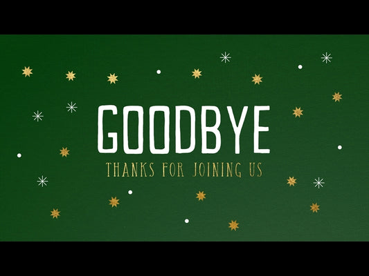 Craft Christmas: Goodbye