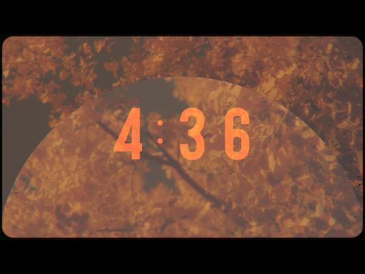 Vintage Fall Countdown