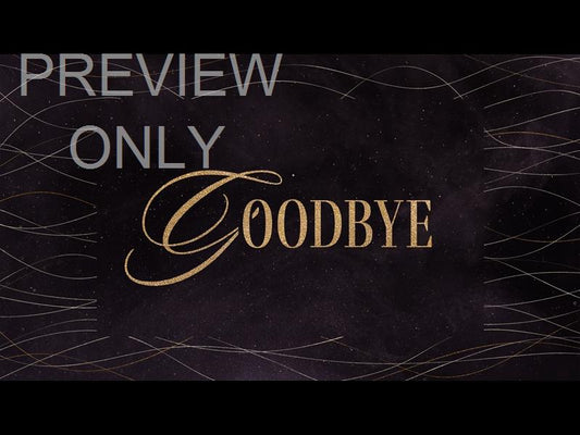 Winter Swirl Goodbye Title Still