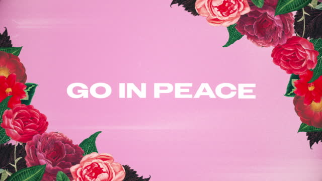 Vintage Floral Exit