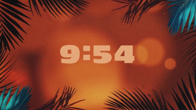 Vibrant Palms 10 Min Countdown