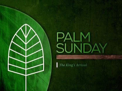 Mixed Textures Palm Sunday
