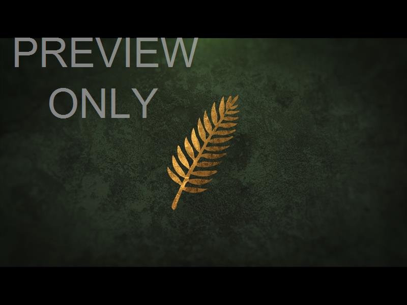 Gold Palm Leaf Still: The Gospel According To Peter