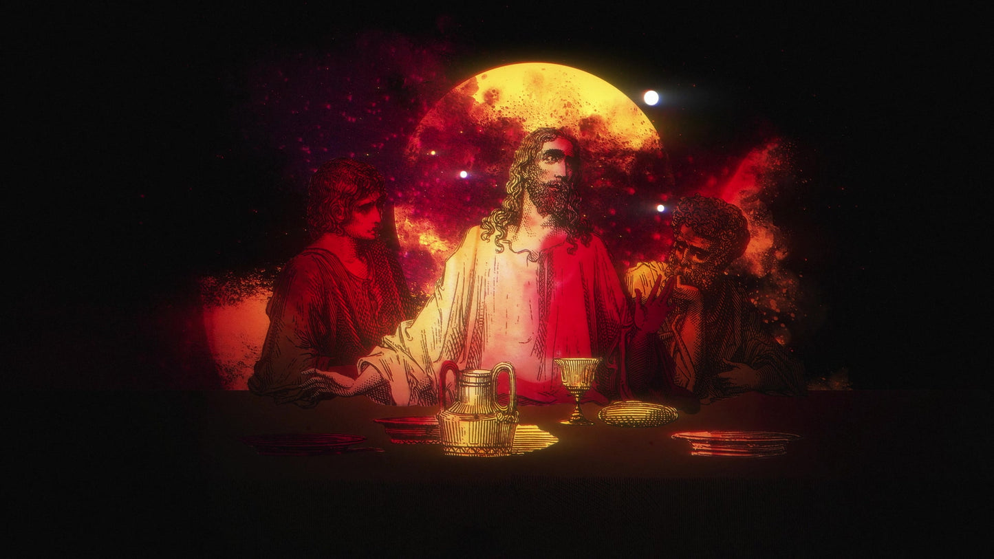 Holy Week Art Last Supper Still